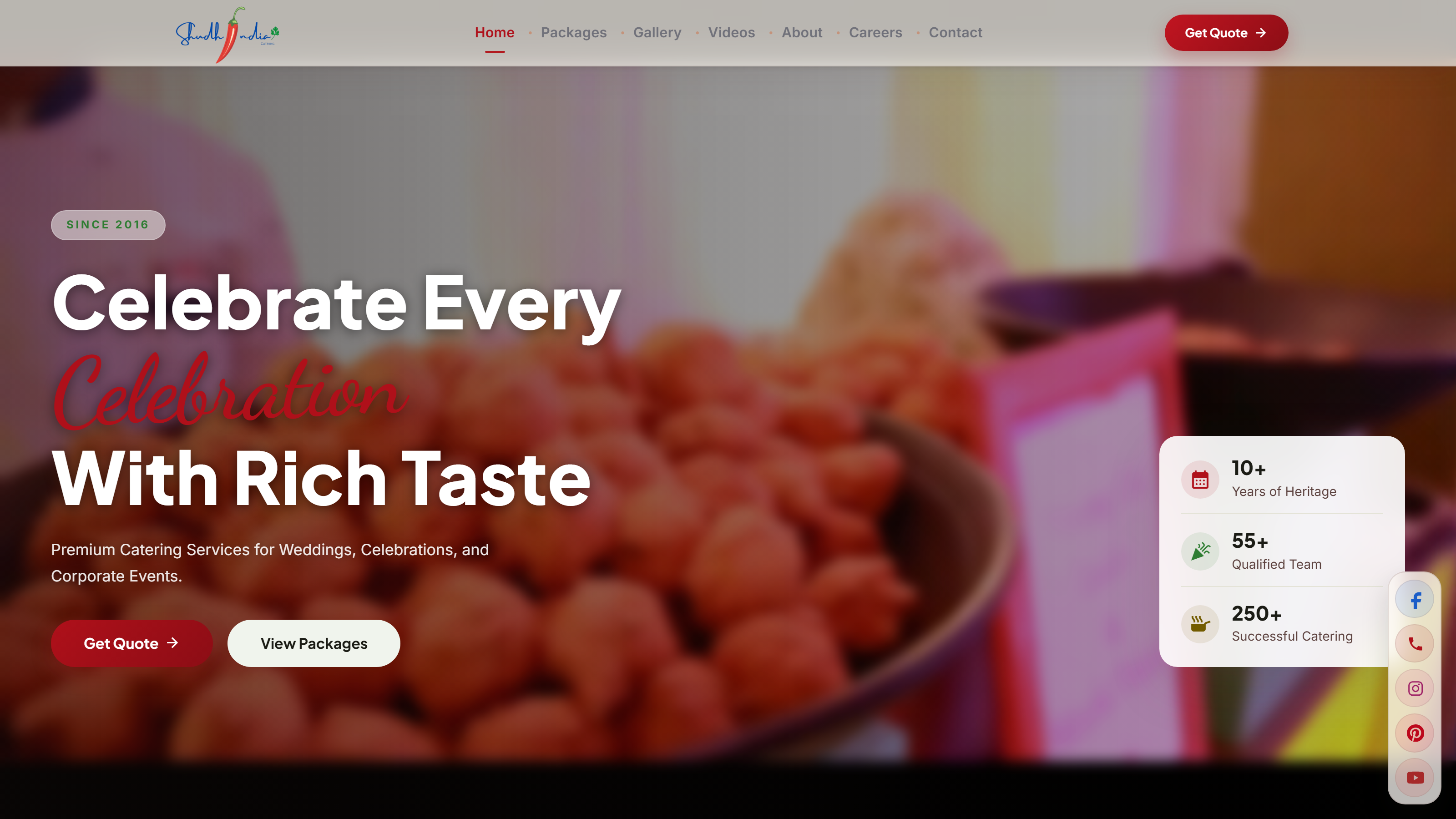 Shudh India Catering